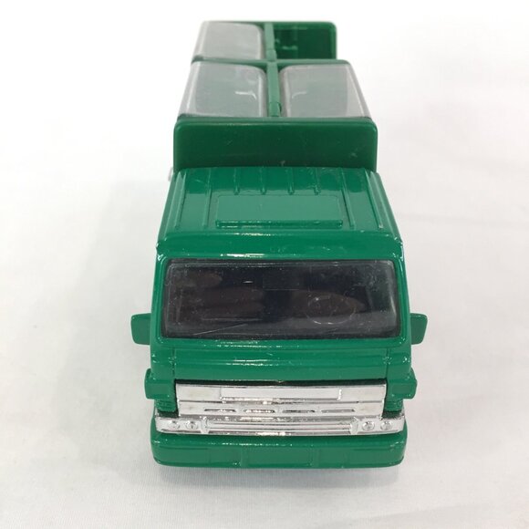 Mighty Wheels Green Recycle Garbage Truck Dinky Car Diecast Toy  Play Used 4.5 " - Picture 2 of 10
